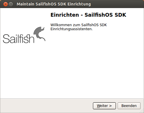 Die Sailfish SDK gibt es bislang nur für Linux.
